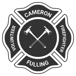 Fire Badge Graphic